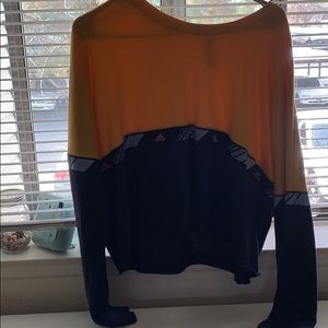 Adidas crop long sleeve